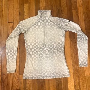 Nike Pro fleece lined half zip size M EUC